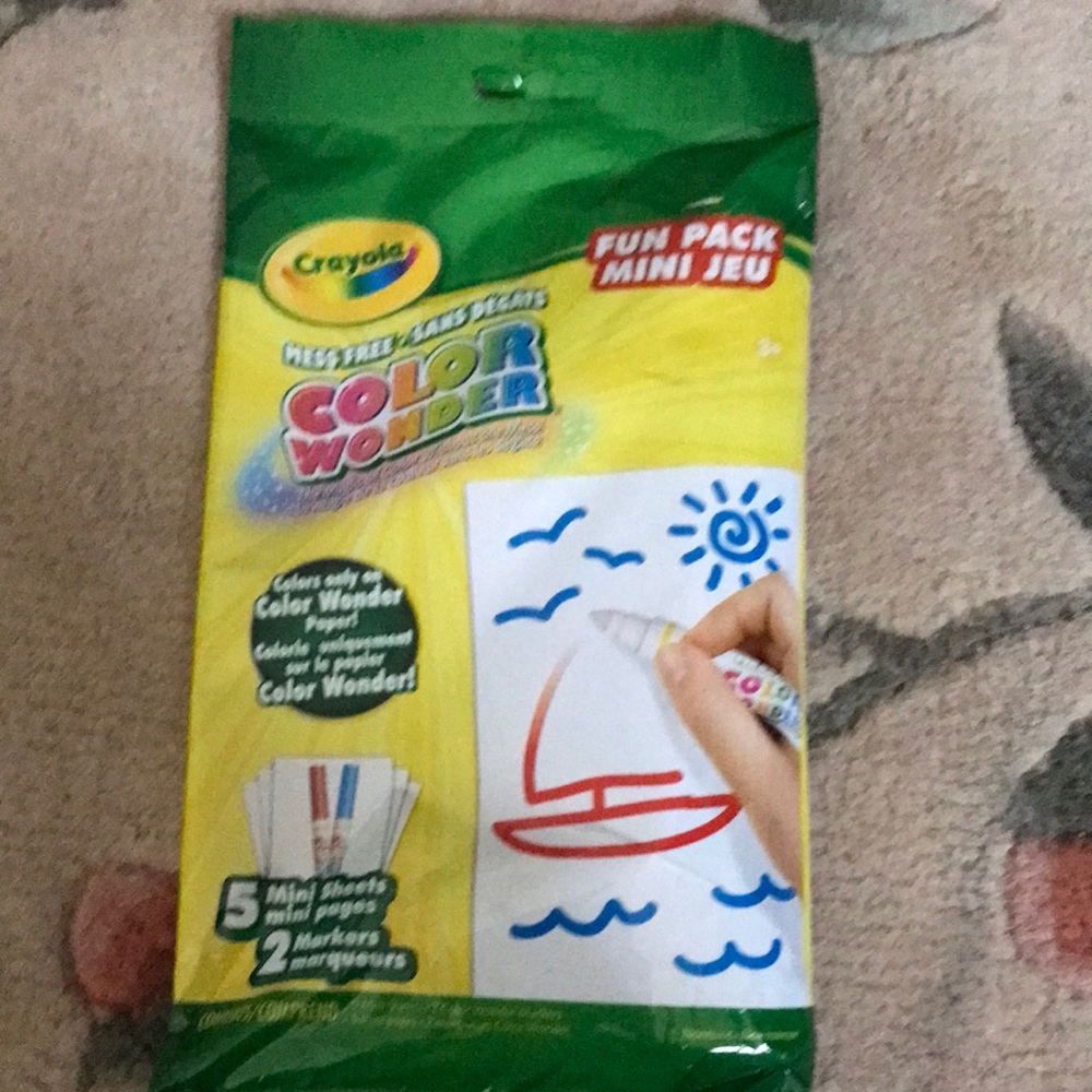 Crayola fun pack the magic of color without the mess